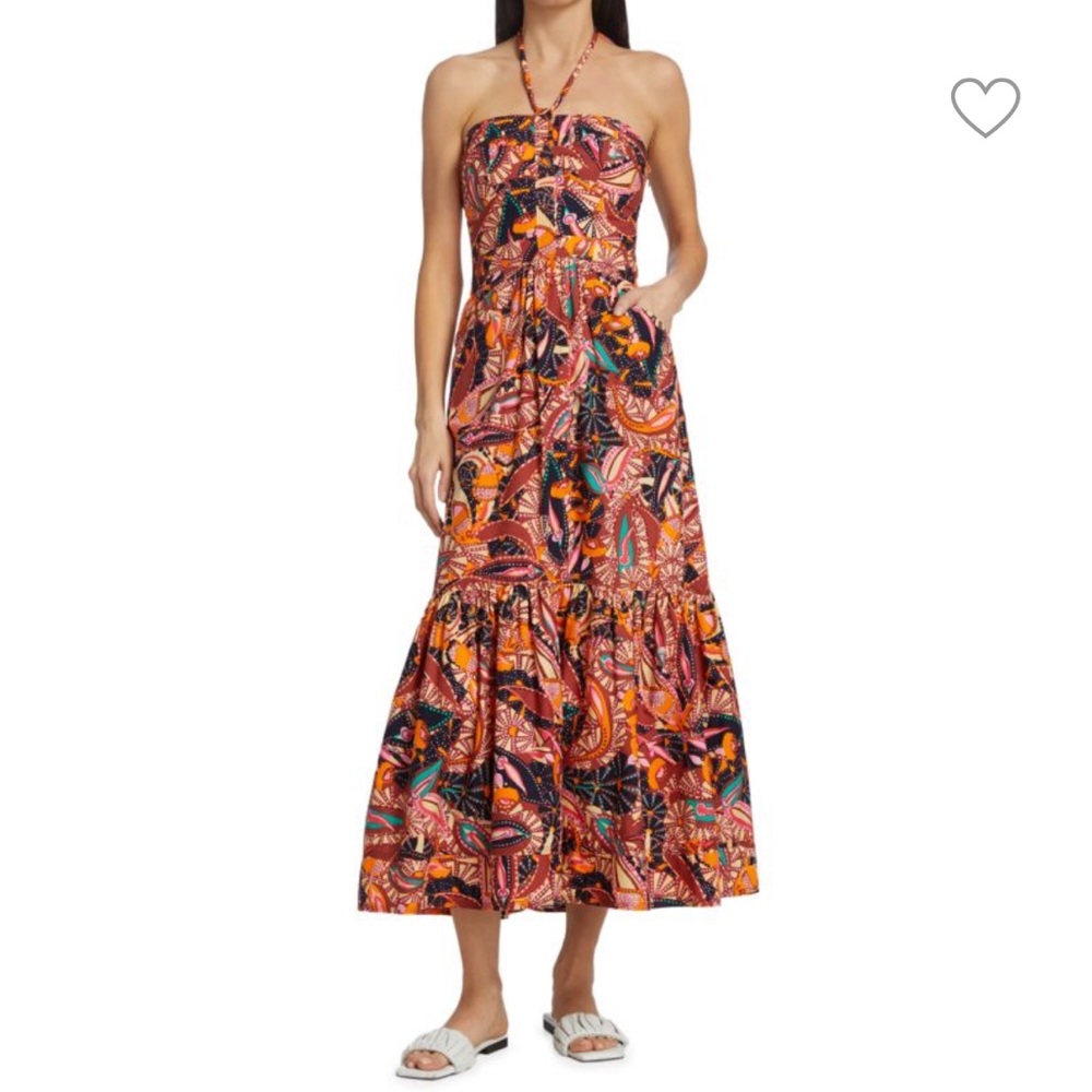 A.L.C Adelle Printed Cotton Sundress, size 4